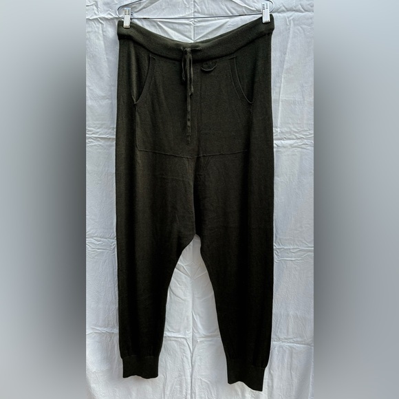 l.a.m.b. Drop Crotch Harem Silk/Cashmere Joggers - Picture 3 of 8